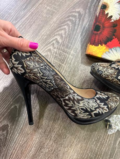 Elizabeth damske kožene lodičky č.36, 36