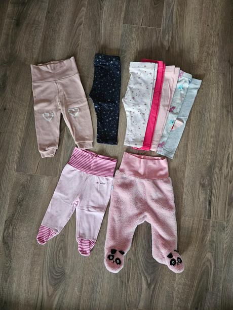 Legíny, poldupačky, tepláky, 68