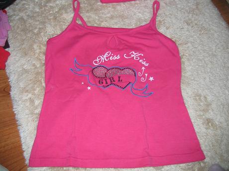 Dievčenské tričko bez rukávov, 146