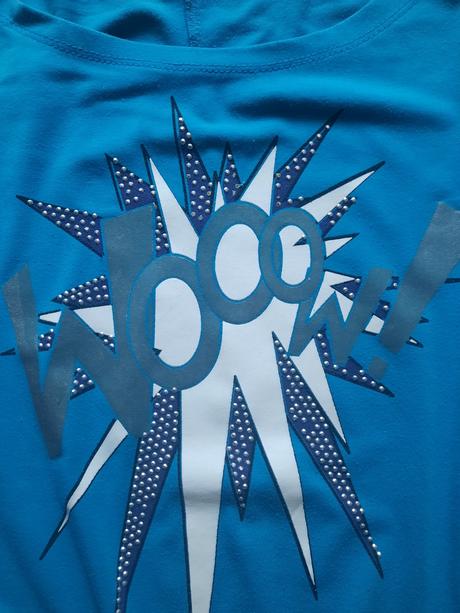 Dámske tričko s netopierím rukávom, m