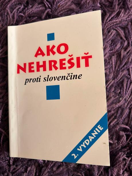 Ako nehrešiť proti slovenčine, 