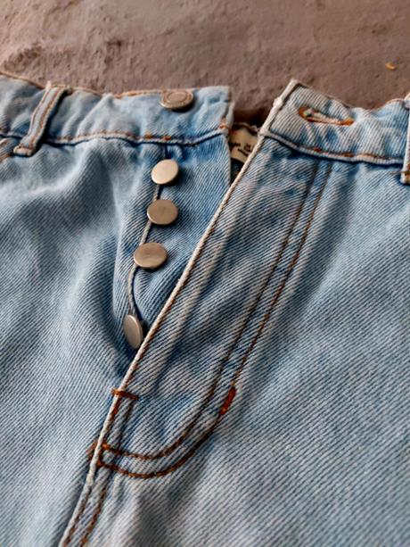 Dámska rifľová sukňa, bershka,s