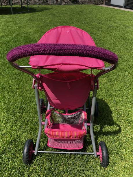 Športový kočík chou chou pre bábiky skladací, 