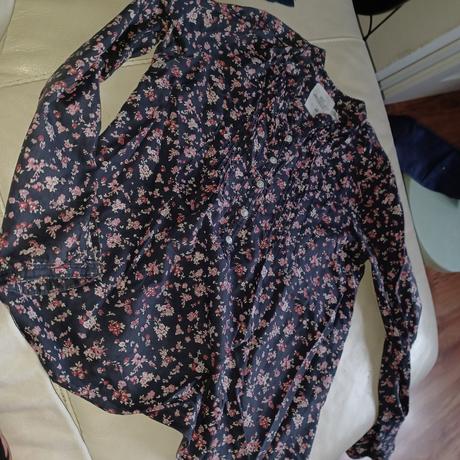 Bluzka ,tunika kvietkovana, h&m,158
