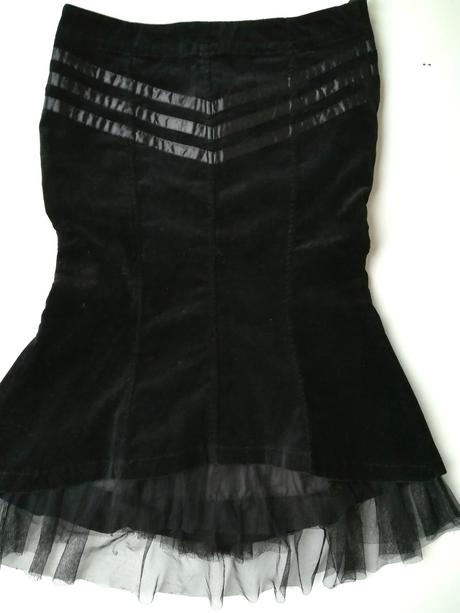 Semišová  sukňa, h&m,36