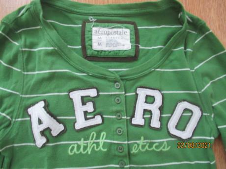 Tričko 3/4 rukáv, abercrombie&fitch,xs