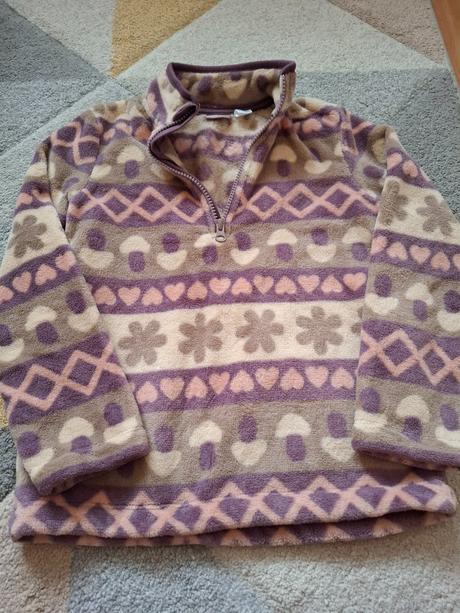 Mikina flisová top stav, lupilu,122