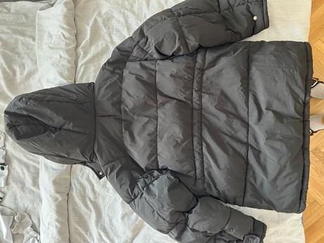 Teplá dlhšia bunda, bershka,xs