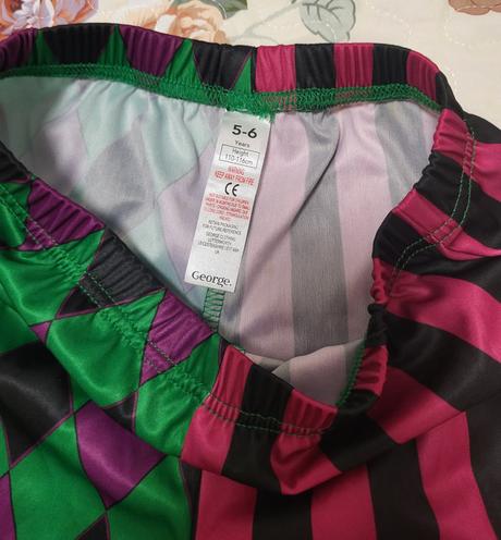 Karnevalové nohavice na 5-6 rokov, 