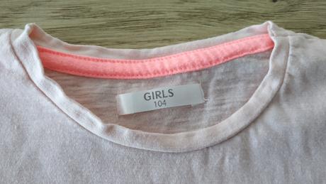 Dievčenské tričko, pepco,104