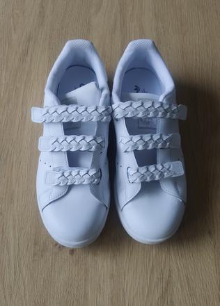Kožené tenisky stan smith - adidas, veľ. 38, superfit,38
