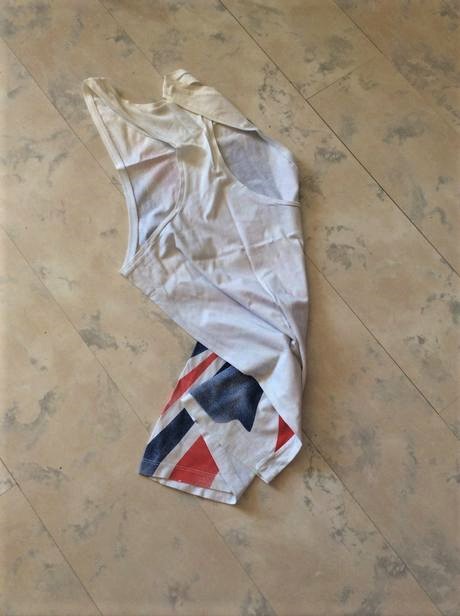 Maxi tielko na pláž, l