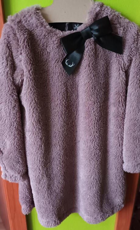 Huňaté šaty, mirau,122