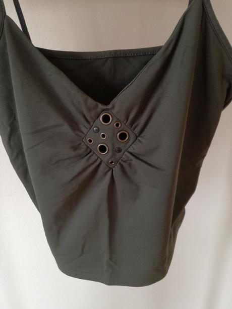 Elasticke khaki tielko, m