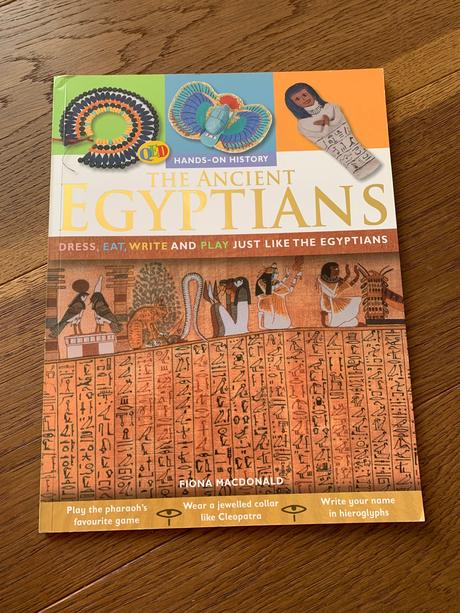 Kreatívny zošit starovekí egypťania, 