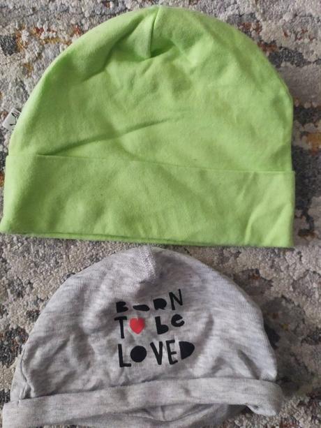 Čiapky 0-5 mes., h&m,62