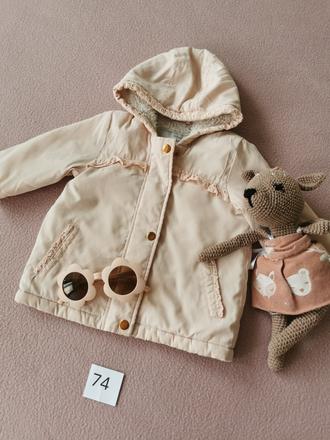 Prechodná bundička, podšitá, 6/9m, 74