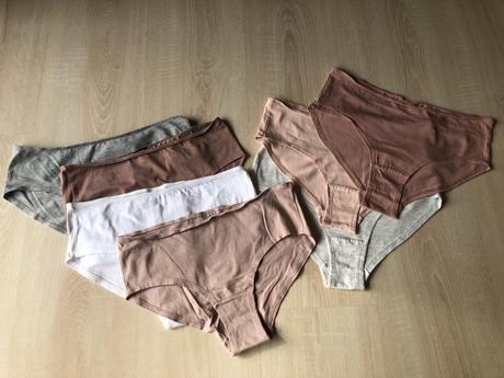 7ks bedrove nohavicky, h&m,s