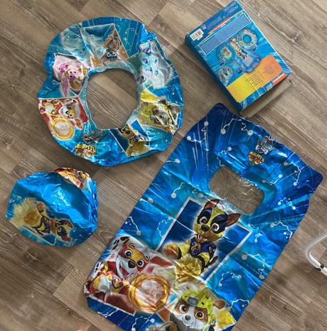 3set plážová súprava do vody paw patrol, 