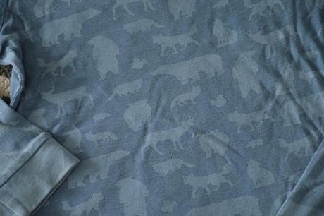 Zvieratkové pyžamko na doma 110/116, lindex,110