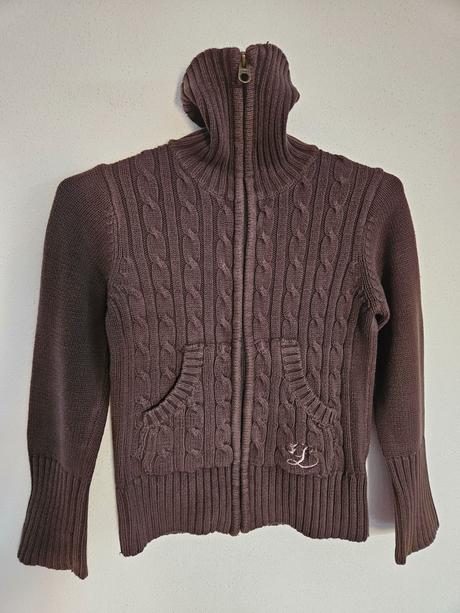 H&m sveter na zips 122/128, h&m,122