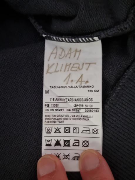 Mikina, benetton,128