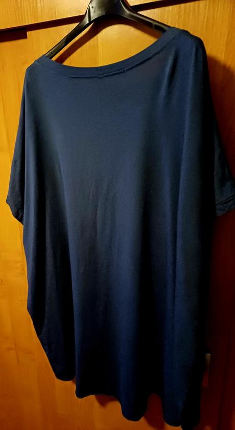 Damske tmavomodré bavlnené tricko new collection 3, xxxl