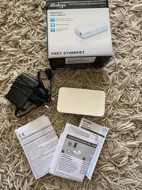 Switch d-link go-sw-5e,