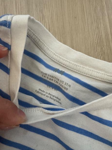 4ks trička h&m, h&m,110