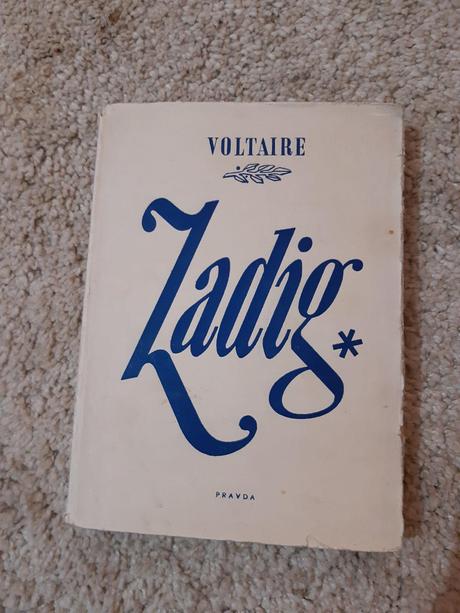 Kniha voltaire - zadig,
