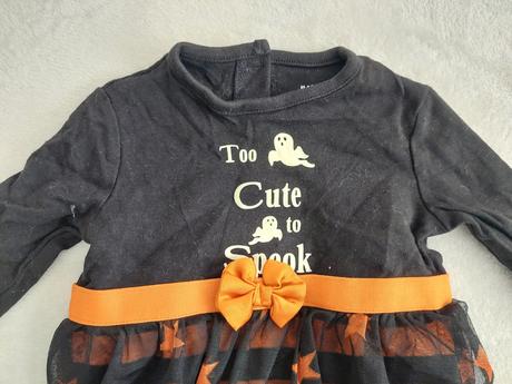 Strašidielko svietiaci bavlnený overal veľ.56-62, 