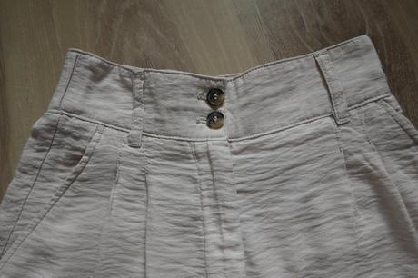 Viskozovo-ľanové kraťasky h&m, h&m,34