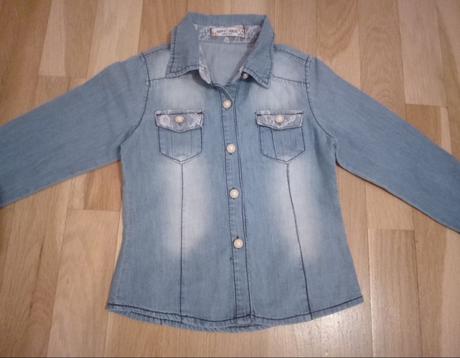 Riflová košeľa veľkosť 98, 98