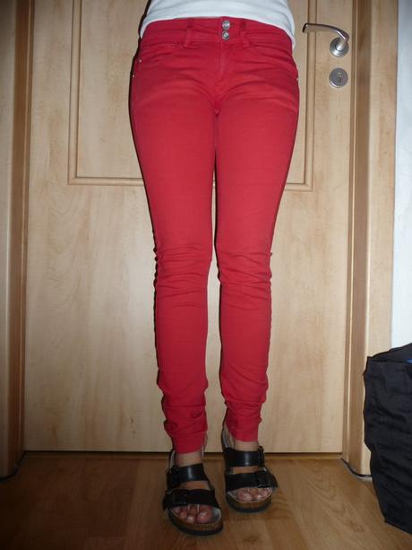 Dámske značkové rifle bershka, xs