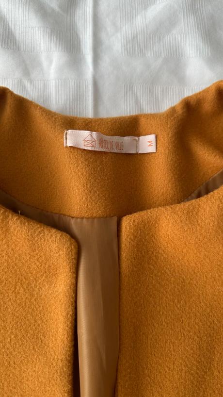 Kabátik - horčicová farba, m