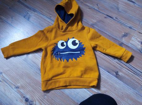 Mikina a riflove nohavice, dopodopo,74