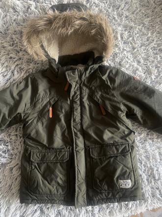 Zimná bunda, h&m,104