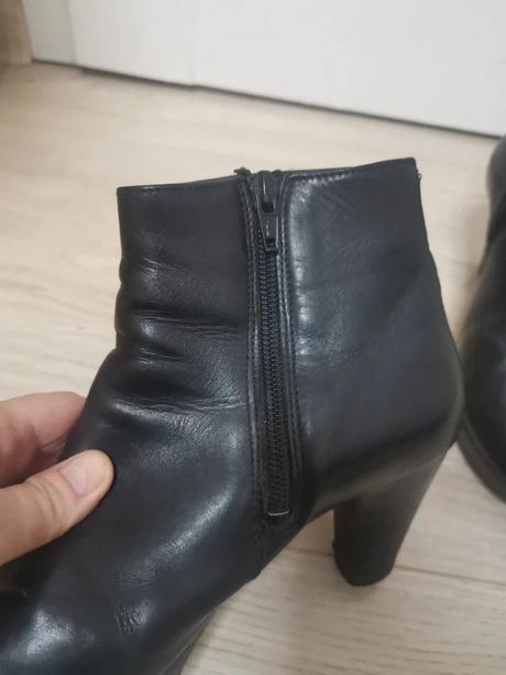 Högl - pohodlné kožené čižmičky, 37