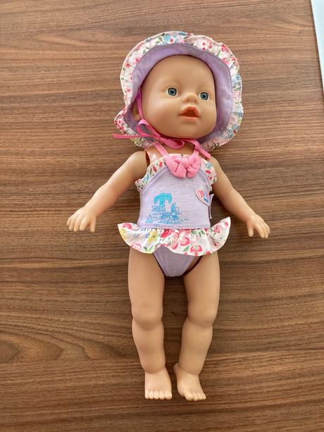 Baby born plávacia bábika,