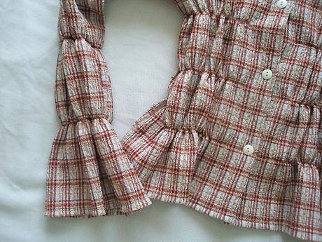 Károvaná blúzka veľ. 146, 146