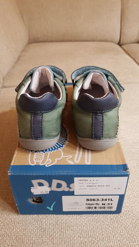 Prechodné topánky 31 pre chlapca, d.d.step,31