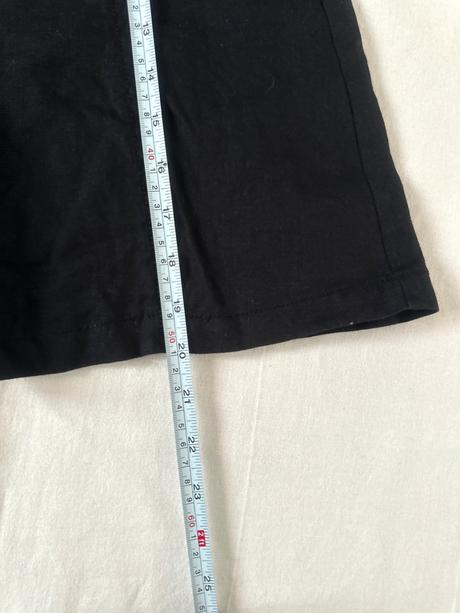 Čierna ľanová sukňa, m