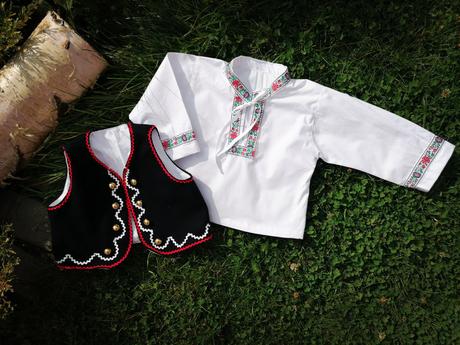 Chlapčenská folklórna košieľka, 56 - 164