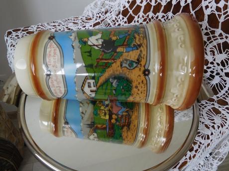 Korbel-keramika v ľudovom motíve,, 