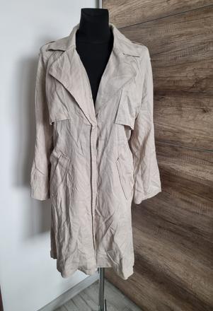 Svetlobéžový ľahký kabát/trencok, timeout,s