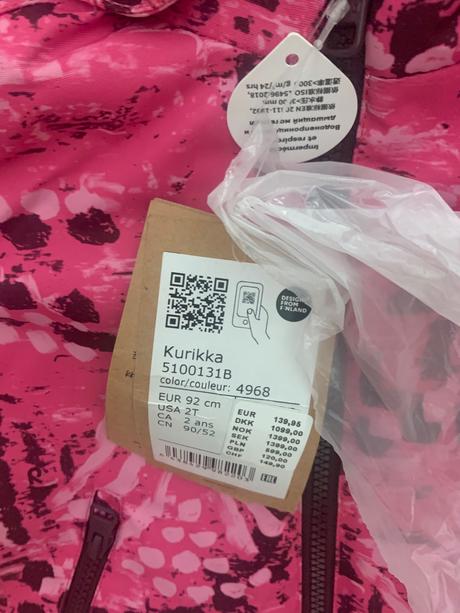 Reima kurikka zimná kombinéza 92/98/104, reima,92 / 98 / 104