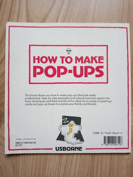 Kniha how to make pop- ups.,