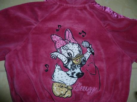 Velúrová mikinka s kapucňou, disney,86