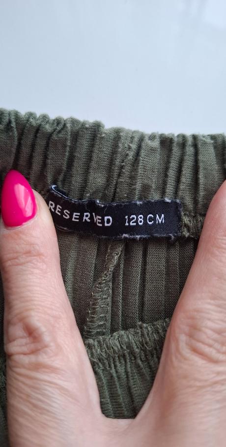 Plisované 3/4 kulotky 128, reserved,128