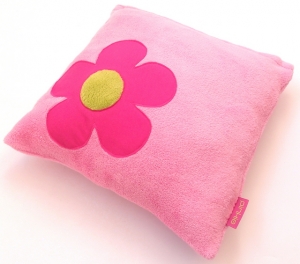 Vankúš light pink flower, 